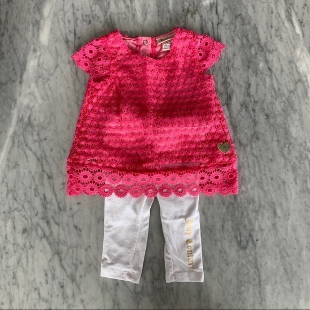 Juicy Couture baby girl set 6m